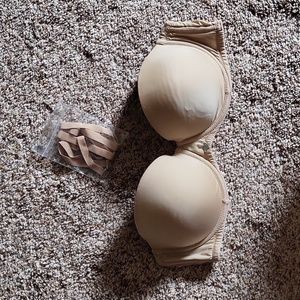 Calvin Klein strapless bra (w/ straps) - size 34c